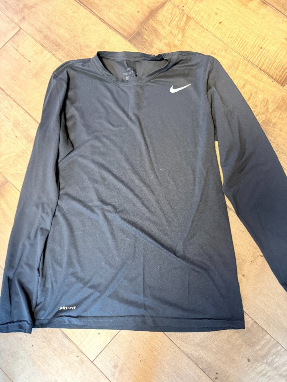 Nike long sleeve dri-fit shirt--SMALL